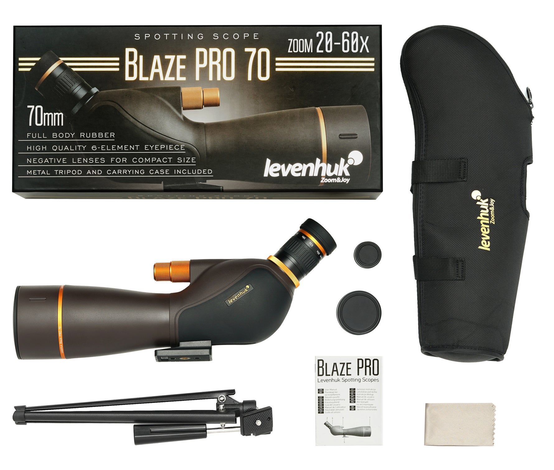 Cannocchiale terrestre Levenhuk Blaze PRO 70