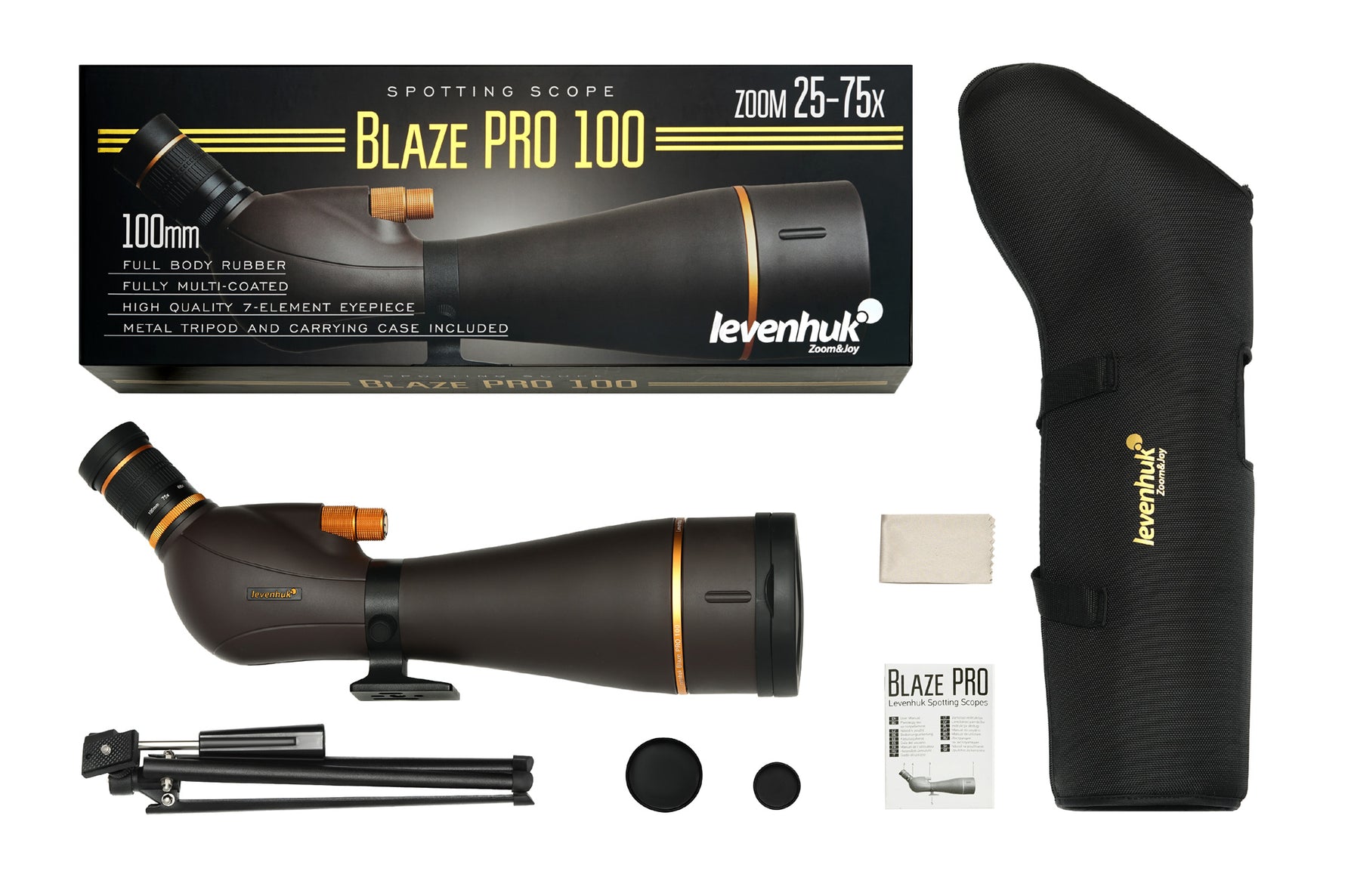 Cannocchiale terrestre Levenhuk Blaze PRO 100