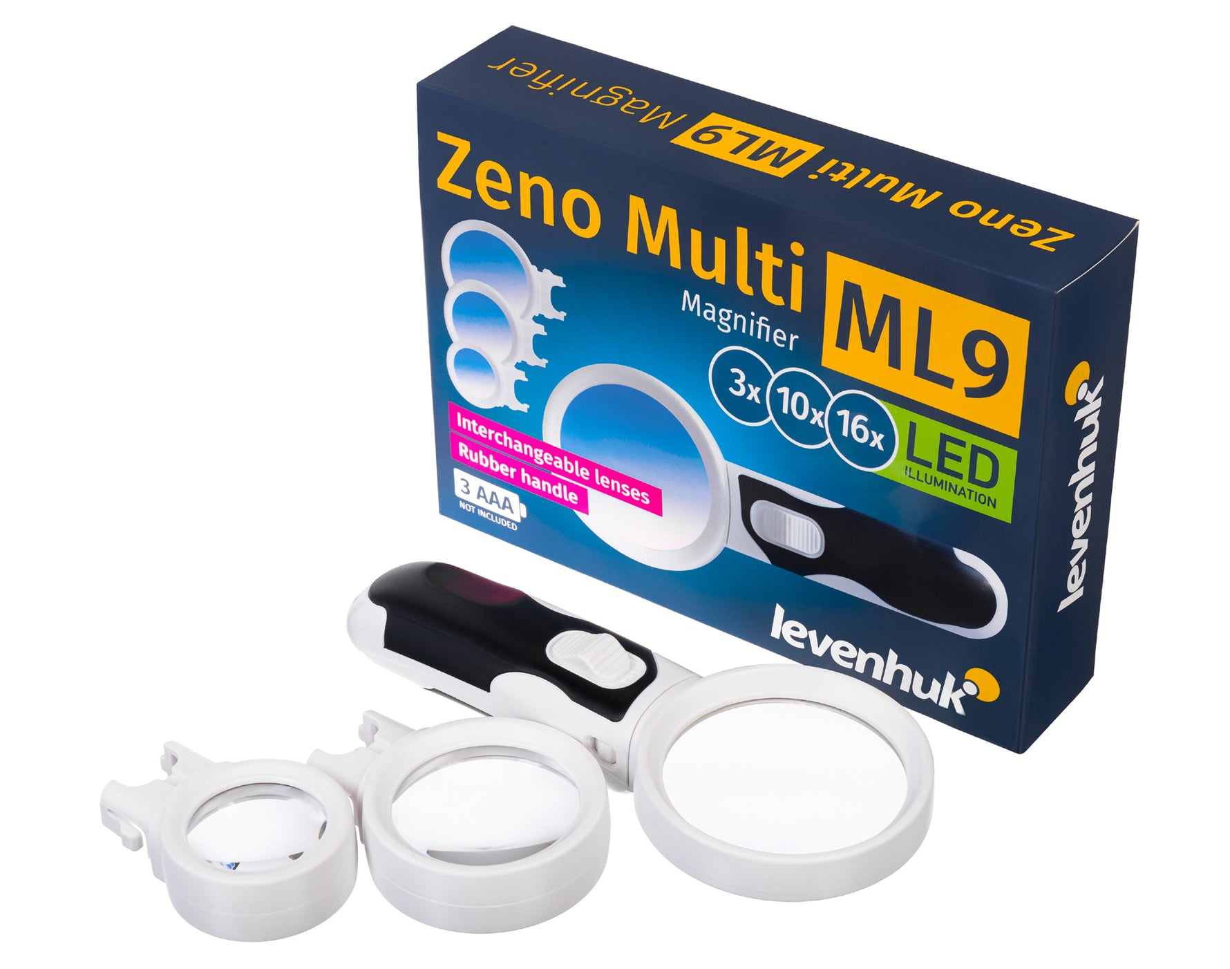 Lente d’ingrandimento Levenhuk Zeno Multi ML9
