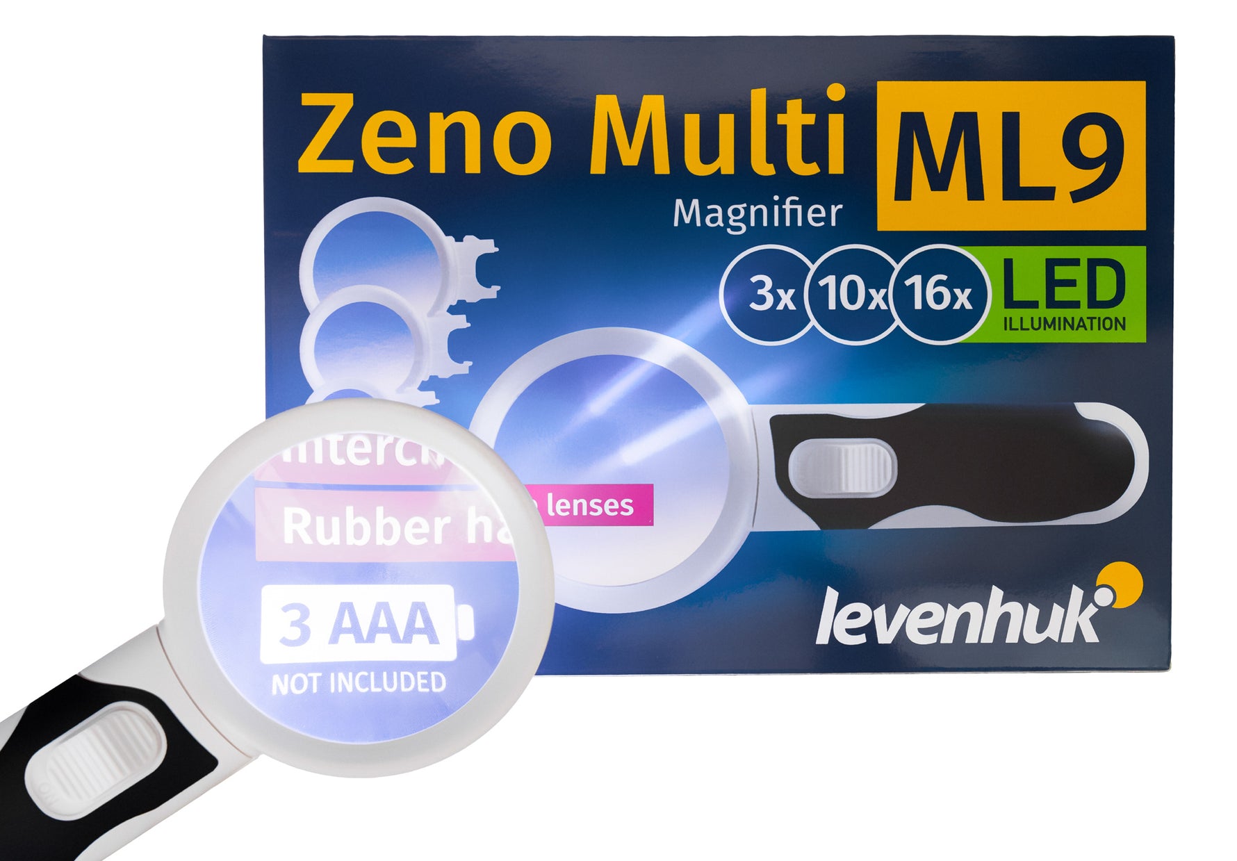 Lente d’ingrandimento Levenhuk Zeno Multi ML9