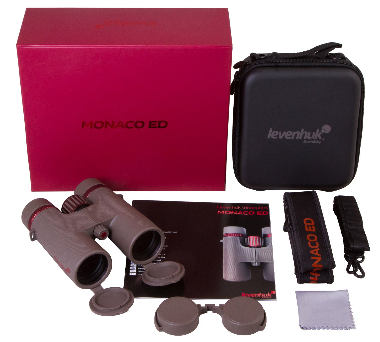 Binocolo Levenhuk Monaco ED 8x32