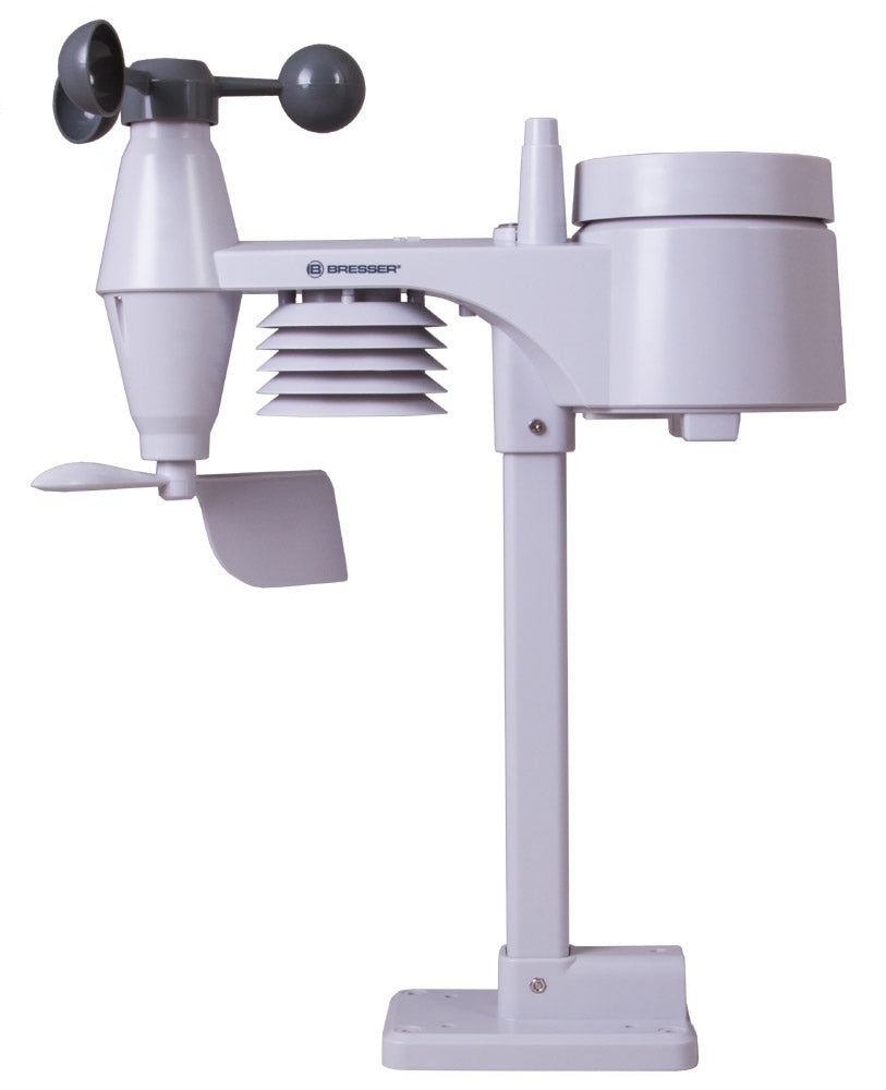 Bresser Stazione meteo 5 IN 1 con display colori, nero