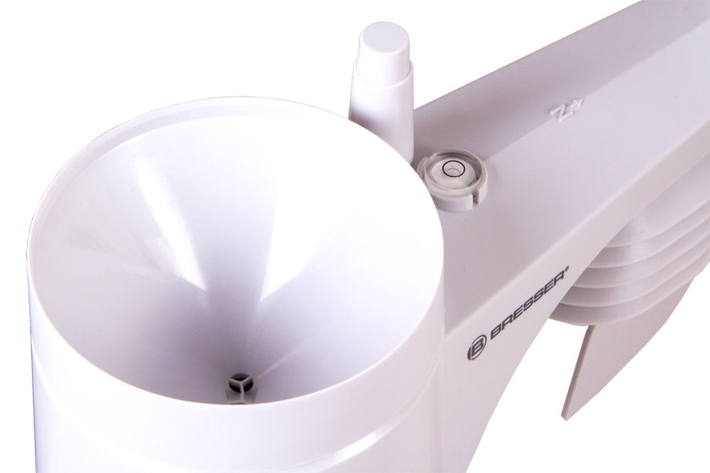 Stazione meteo a colori Bresser Wi-Fi con sensore professionale 5 in 1, nera