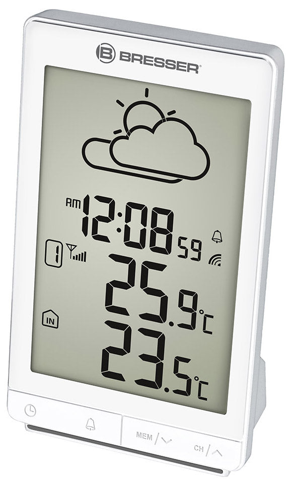 Stazione Meteorologica Bresser TemeoTrend STX RC, bianco