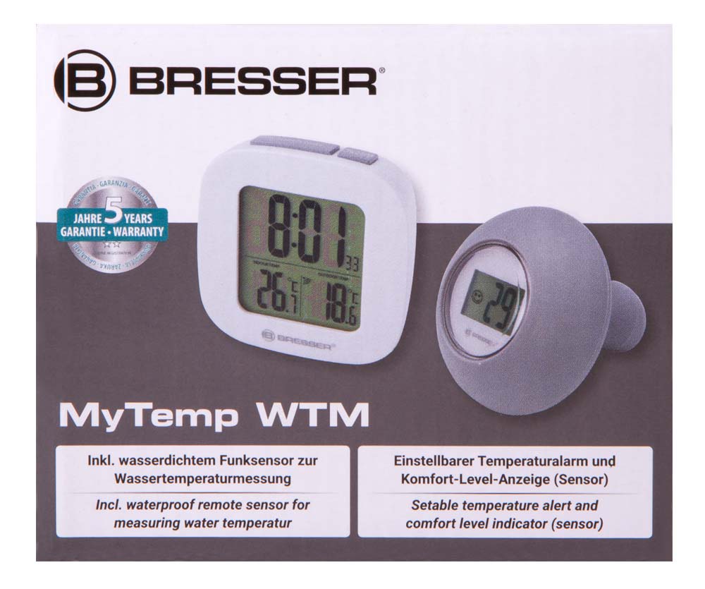 Bresser Termometro Digitale Da Bagno MyTemp WTM