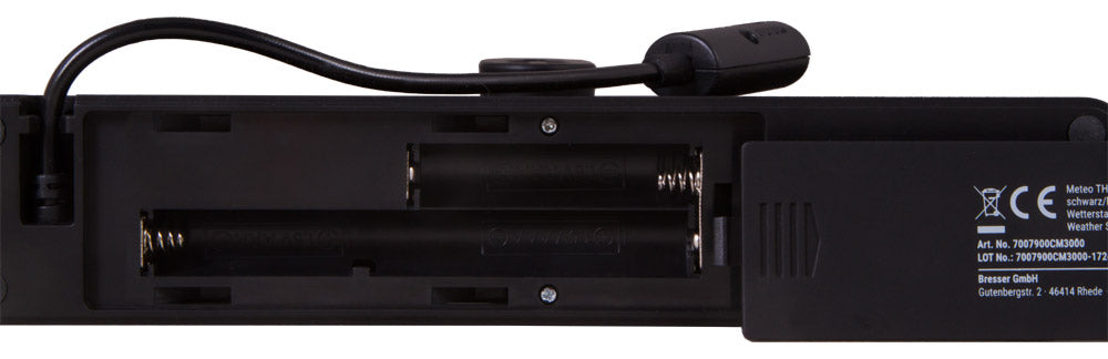 Stazione meteorologica Bresser con display a colori, nera