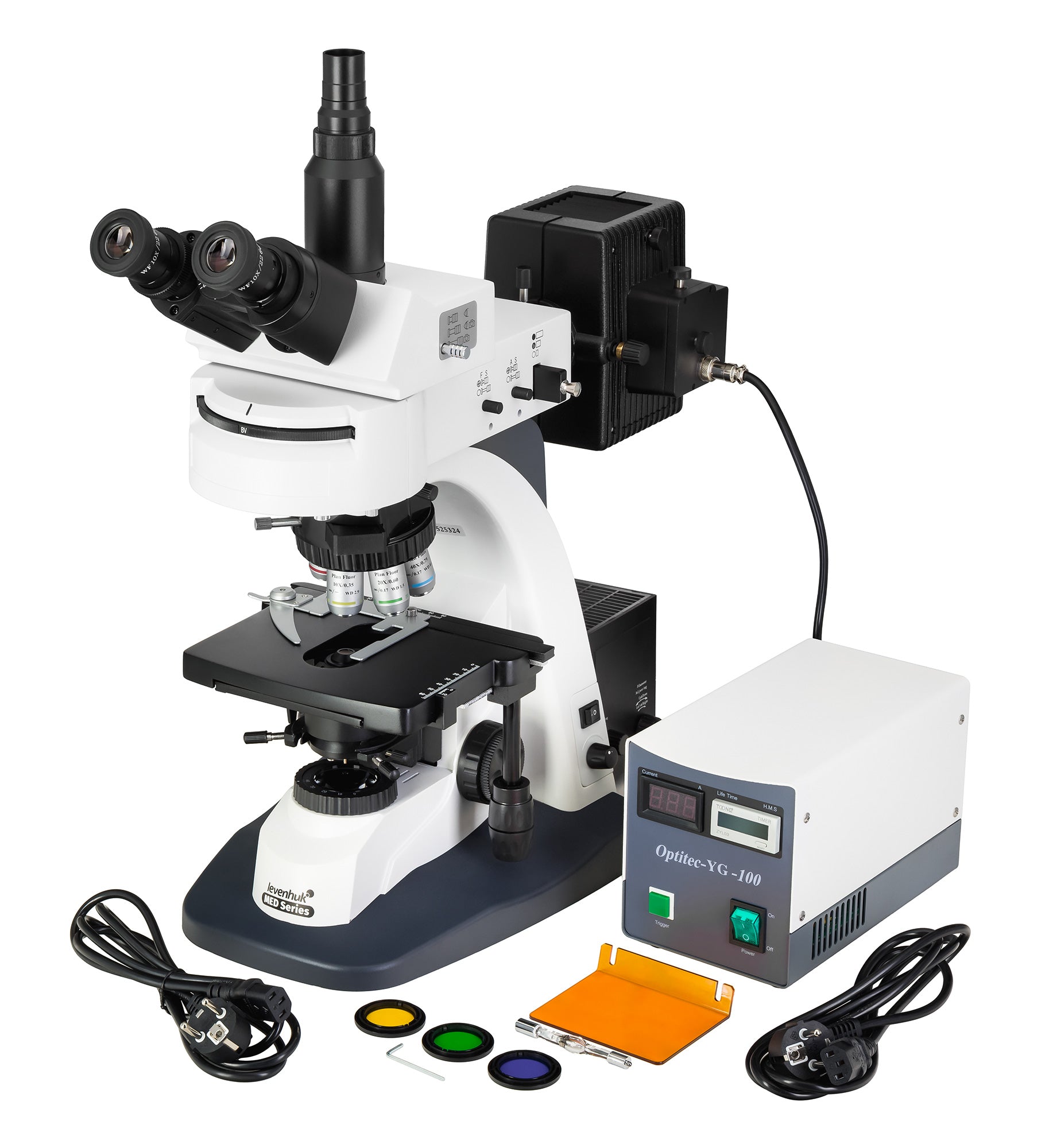 Microscopio Levenhuk MED PRO 600 Fluo