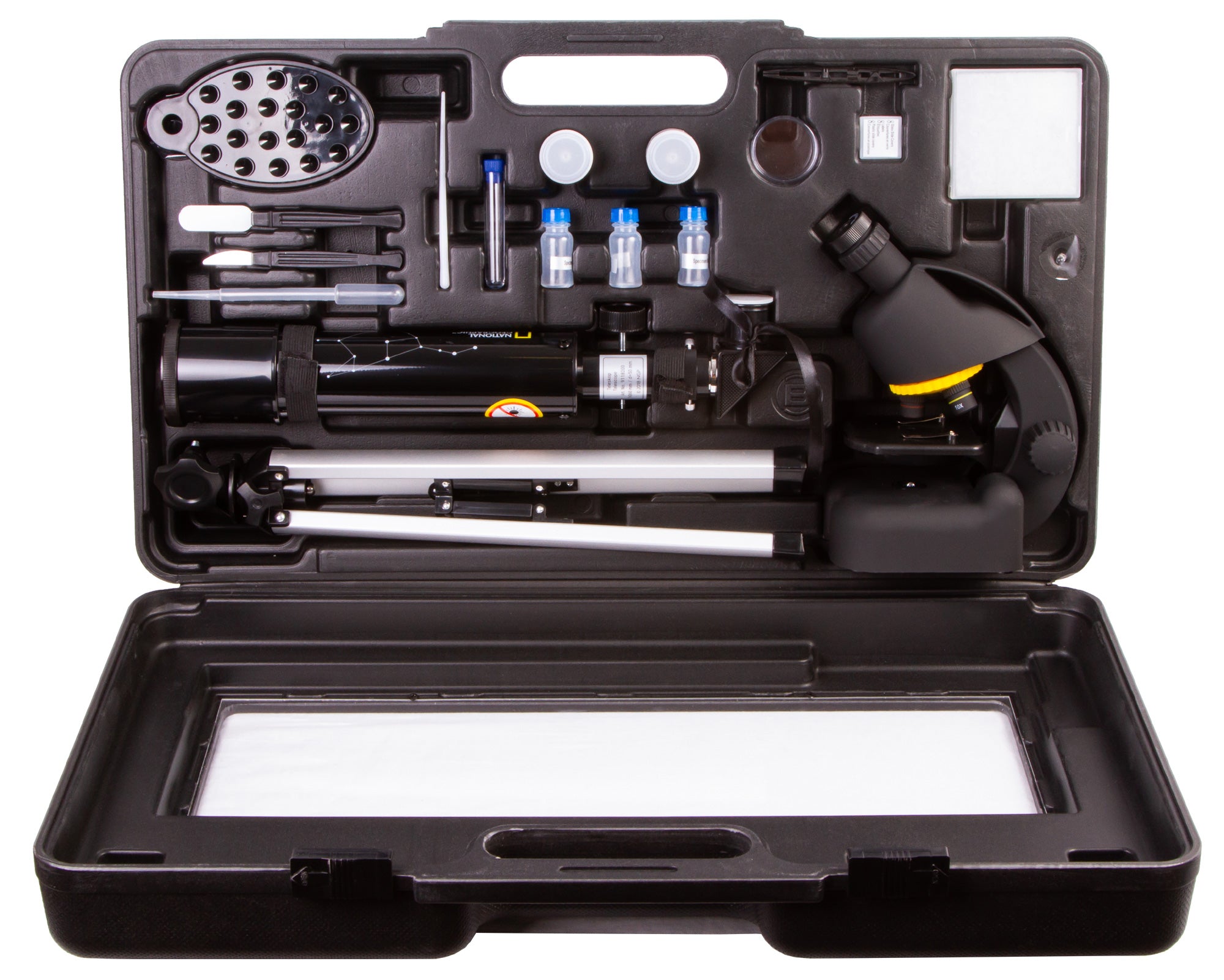 Telescopio National Geographic 50/360 AZ e Microscopio con Supporto per Smartphone