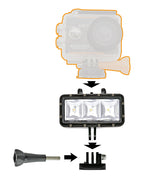 Luce Bresser WP LED Action Cam
