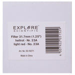 Filtro Explore Scientific rosso chiaro N23A 1,25"