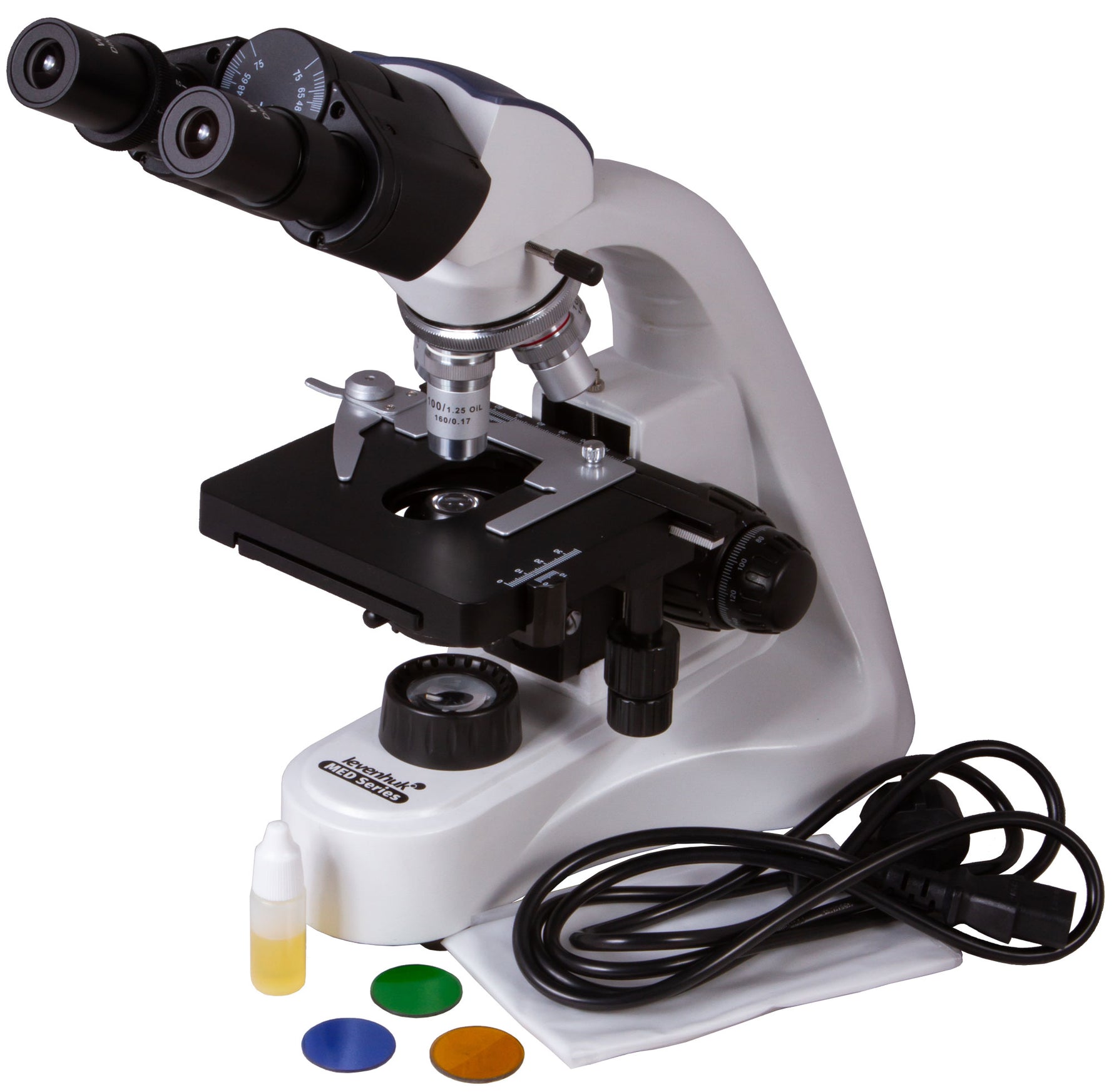 Microscopio binoculare Levenhuk MED 10B