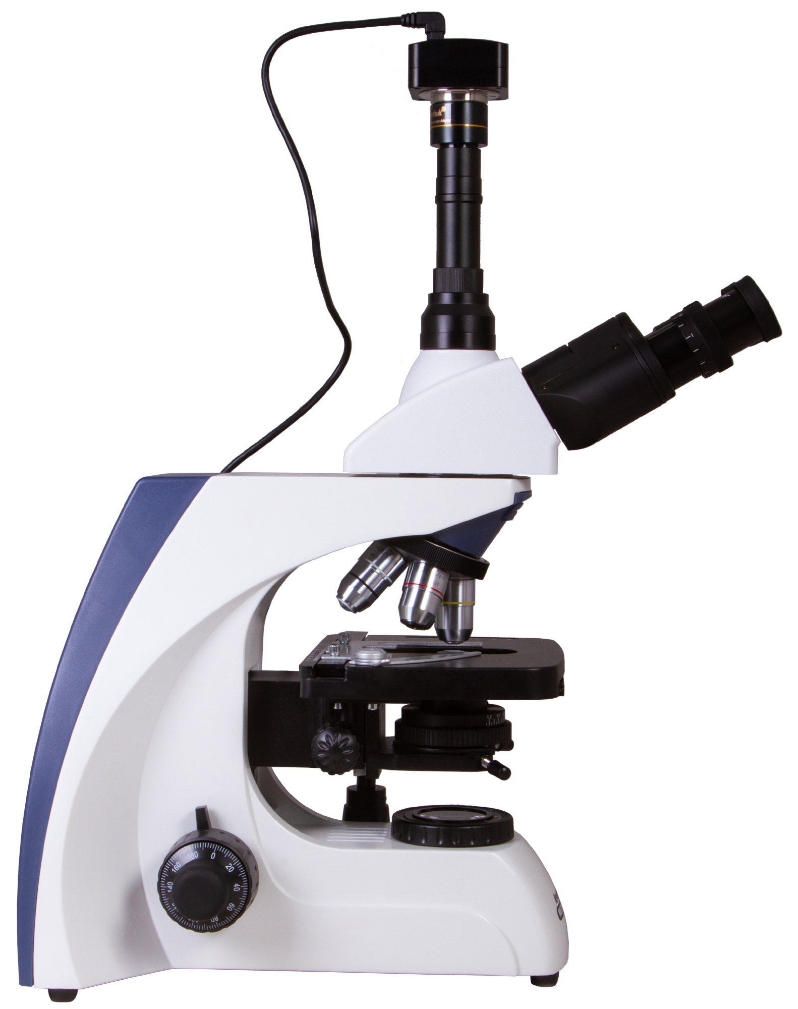 Microscopio trinoculare digitale Levenhuk MED D30T
