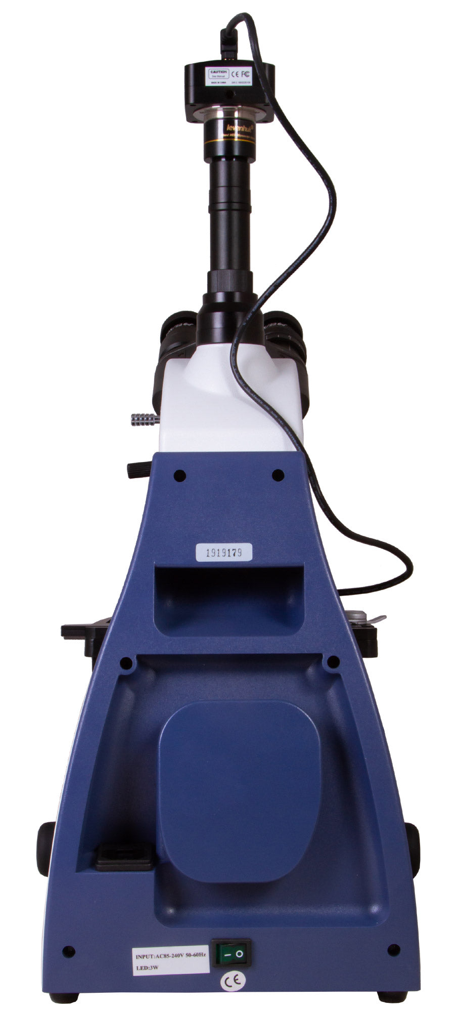 Microscopio trinoculare digitale Levenhuk MED D30T