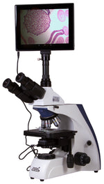 Microscopio trinoculare digitale Levenhuk MED D30T LCD
