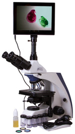 Microscopio trinoculare digitale Levenhuk MED D30T LCD