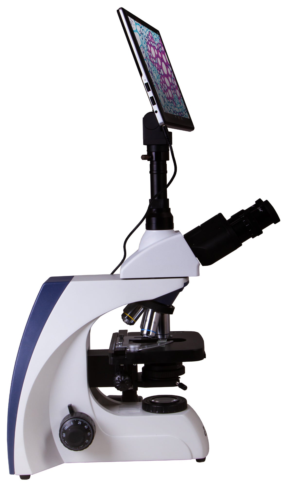 Microscopio trinoculare digitale Levenhuk MED D35T LCD