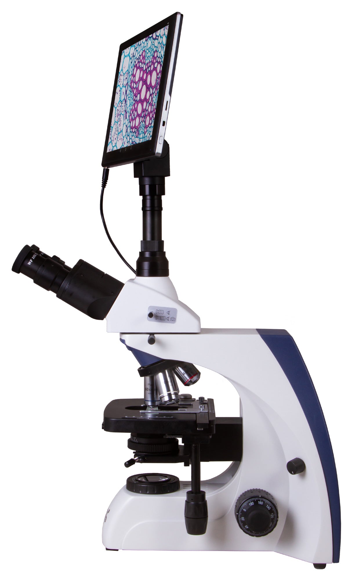 Microscopio trinoculare digitale Levenhuk MED D35T LCD