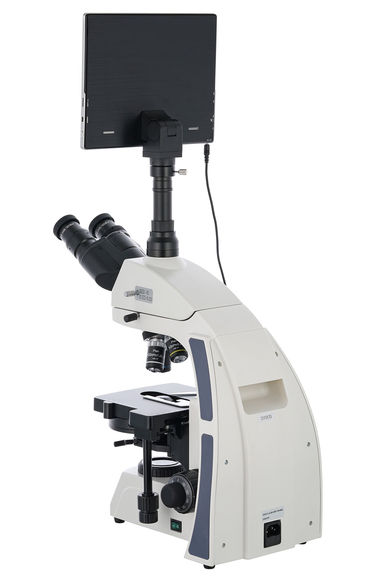 Microscopio trinoculare digitale Levenhuk MED D45T LCD