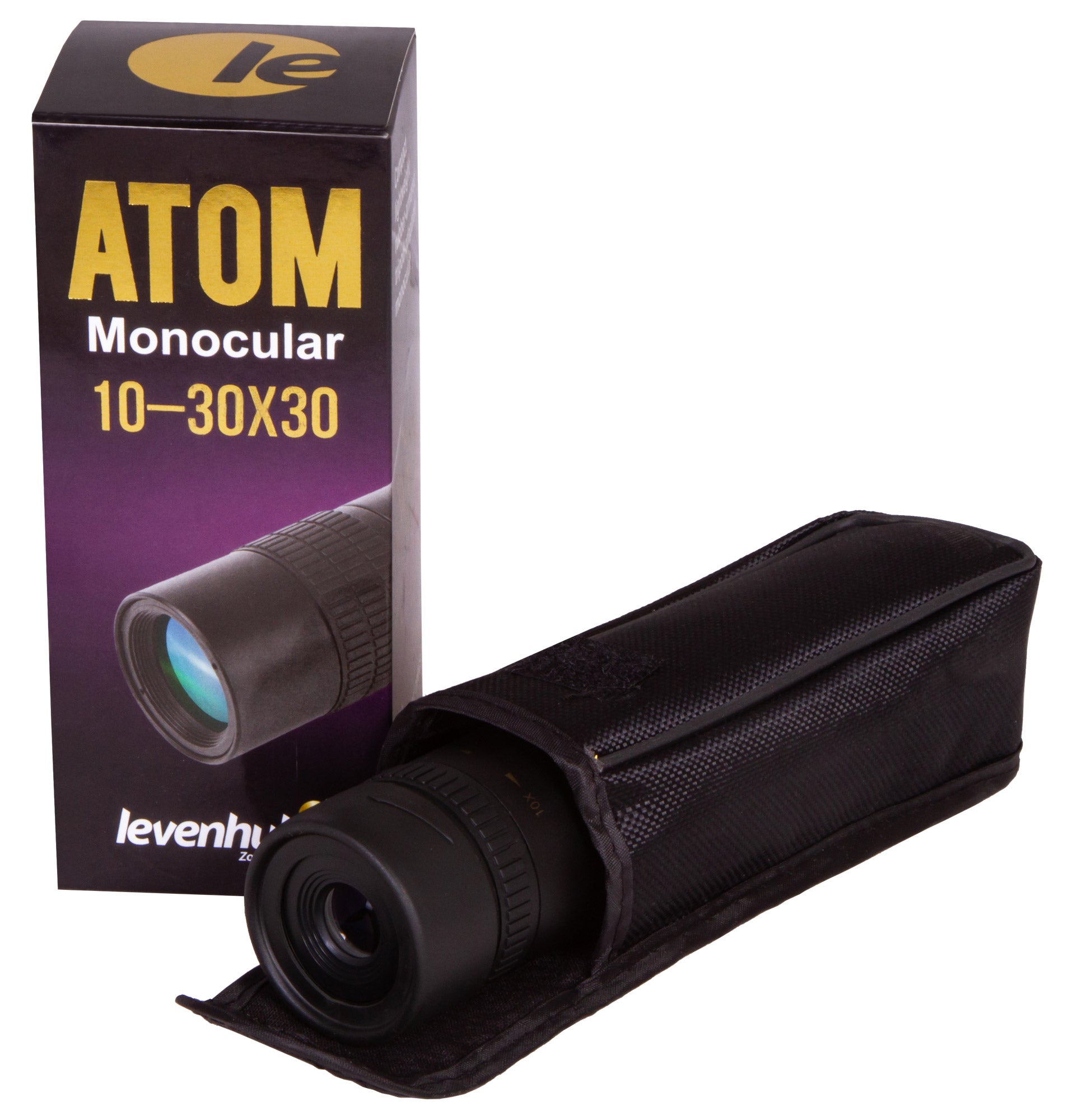 Monoculare Levenhuk Atom 10–30x30