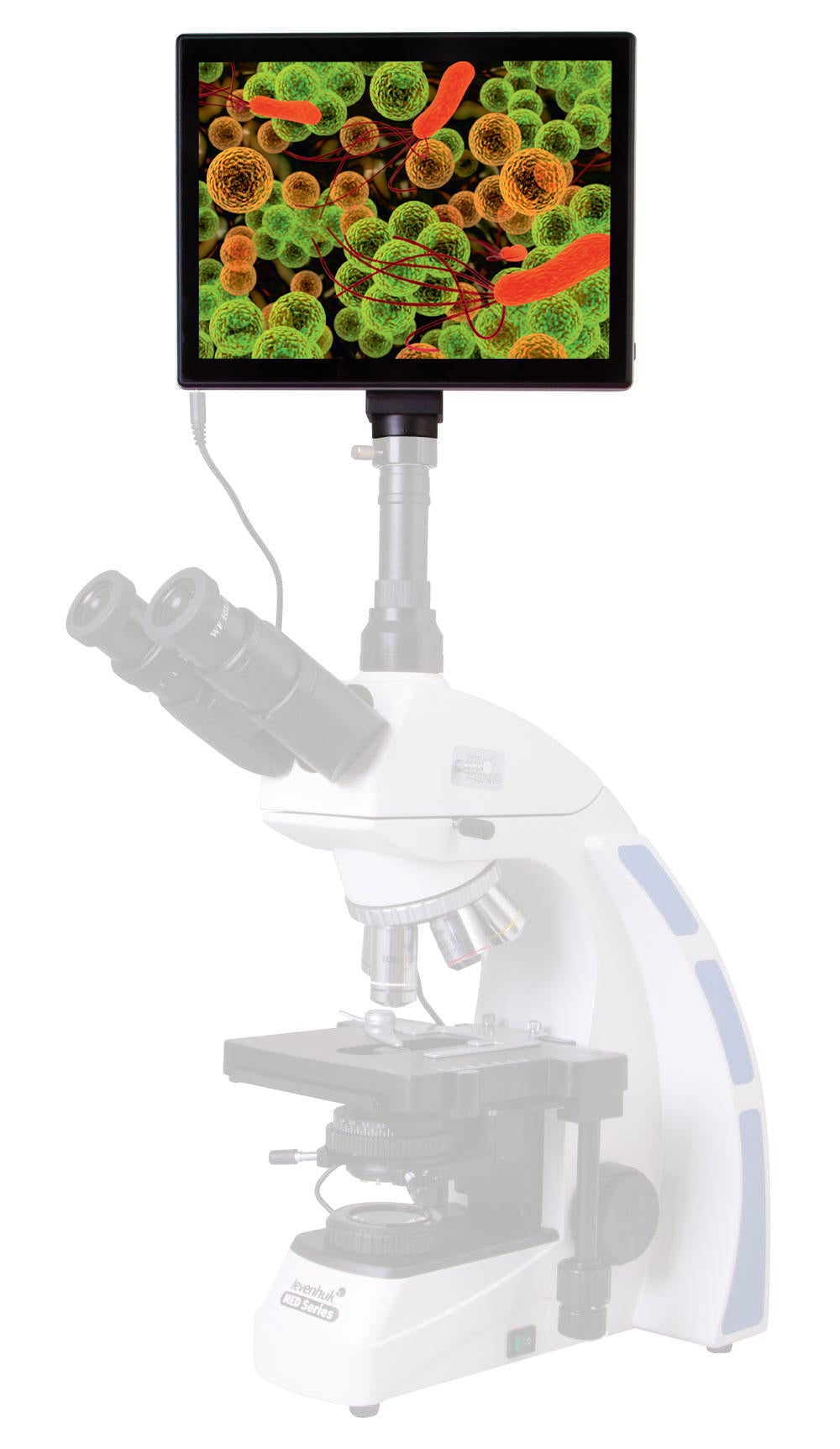 Levenhuk MED fotocamera digitale per microscopio da 5M con schermo LCD da 9,4"