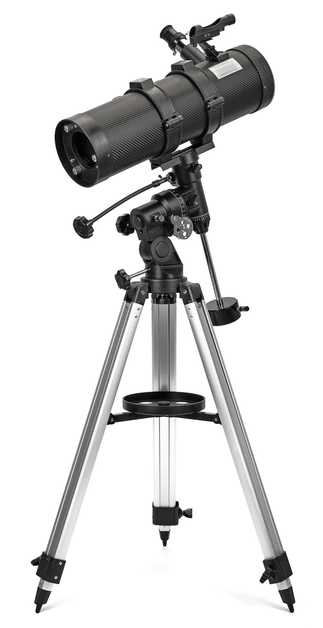 Telescopio riflettore newtoniano Bresser Spica 130/1000 EQ3 con adattatore per fotocamera smartphone