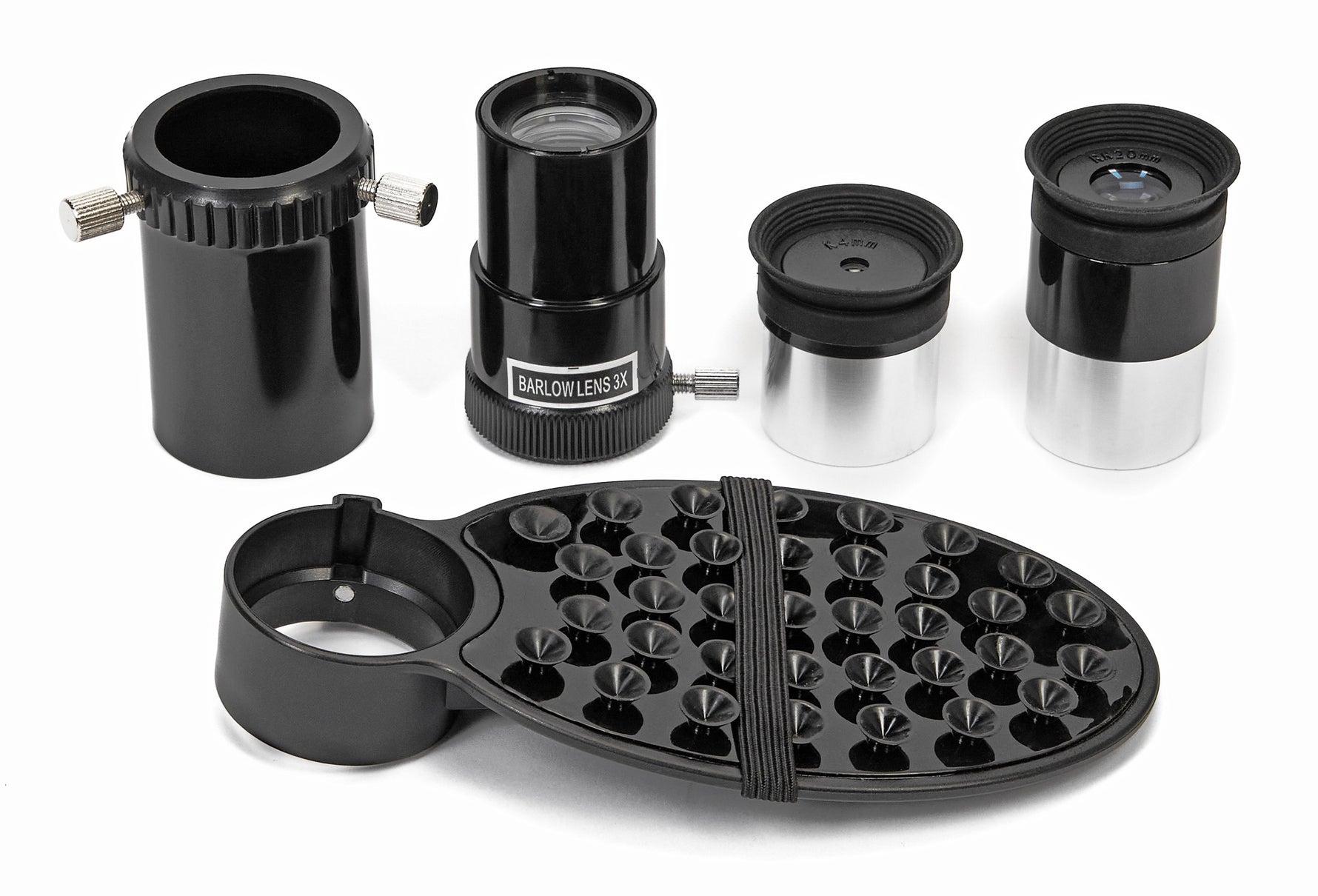 Telescopio riflettore newtoniano Bresser Spica 130/1000 EQ3 con adattatore per fotocamera smartphone