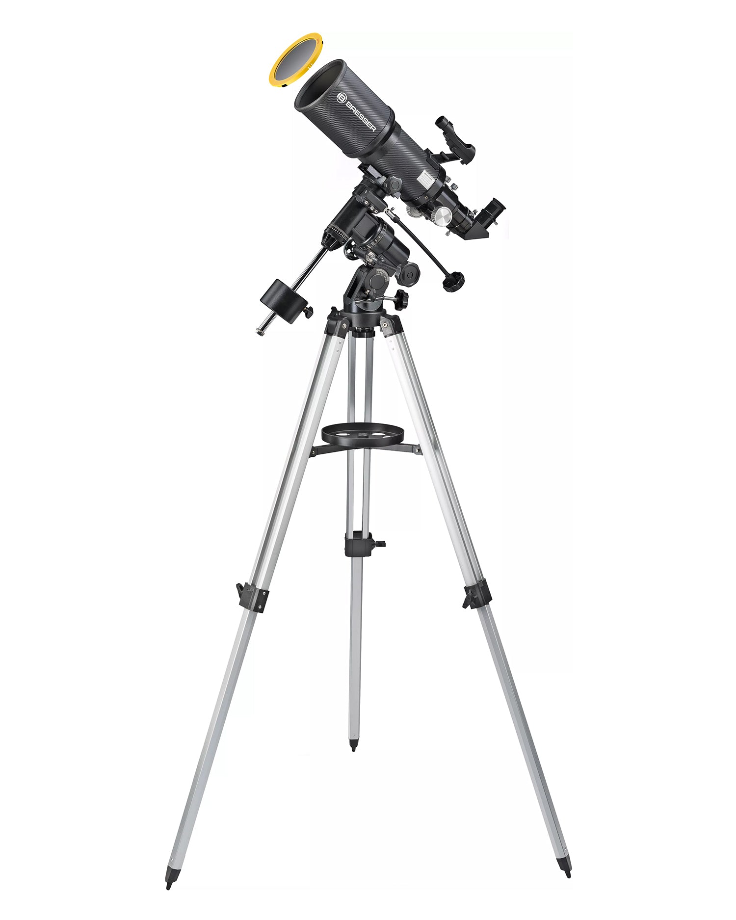 Telescopio Bresser Polaris 102/460 EQ3 con filtro solare