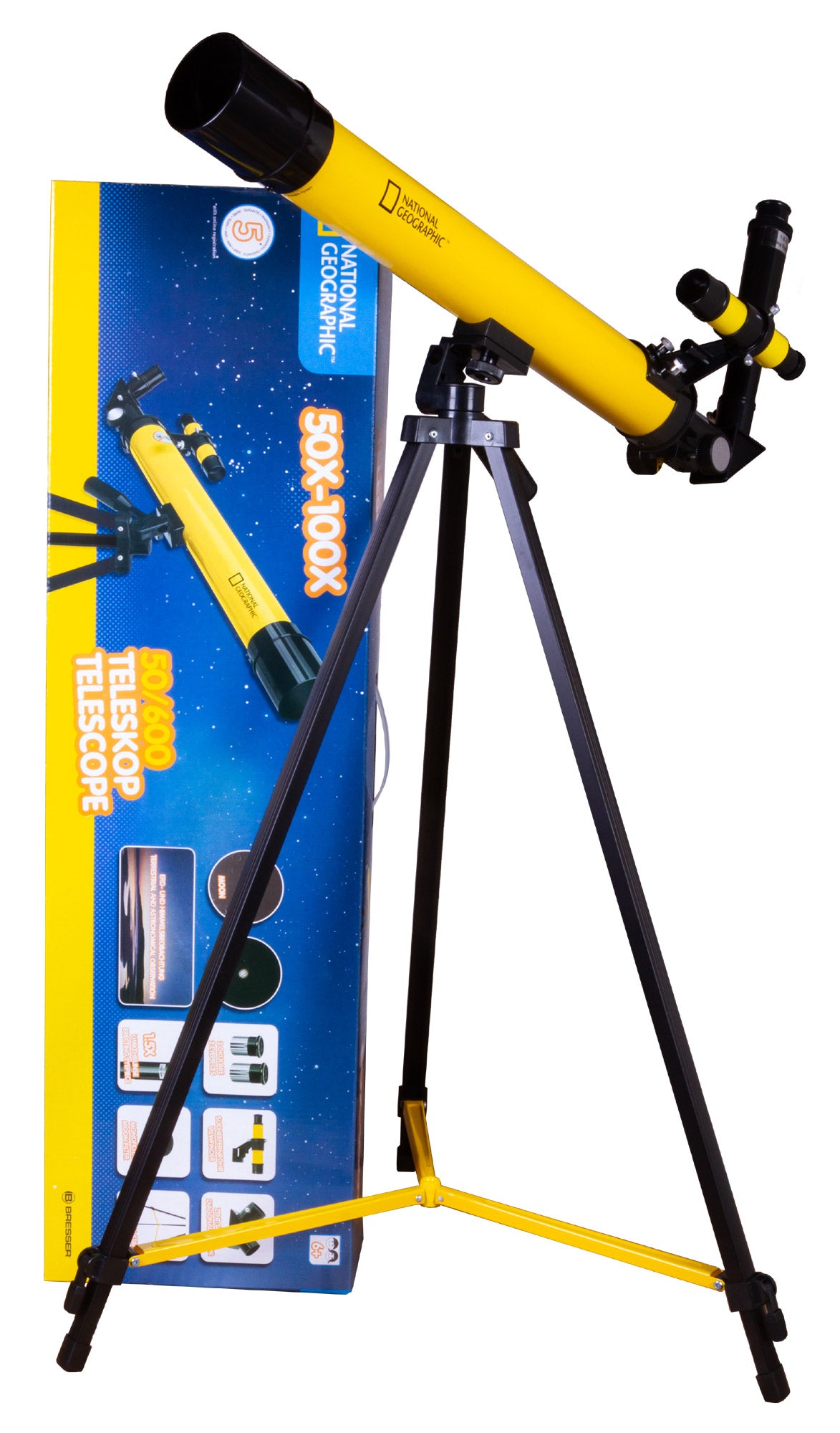 Telescopio Bresser National Geographic 50/600 AZ con montaggio