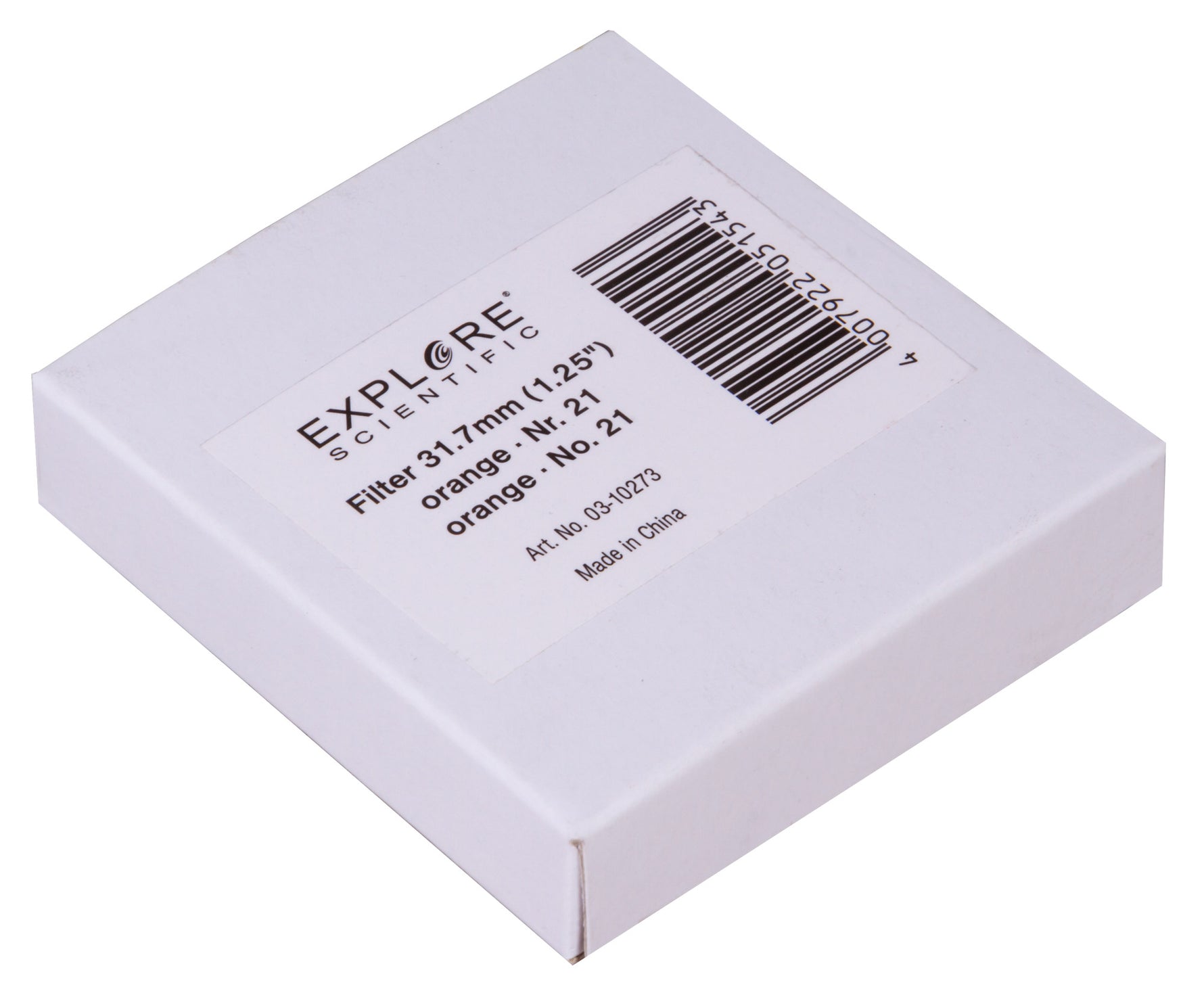 Filtro Explore Scientific arancio N21 1,25'