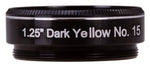 Filtro Explore Scientific giallo scuro N15 1,25"