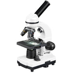 Microscopio Bresser Junior Biolux SEL 40–1600x con custodia, bianco
