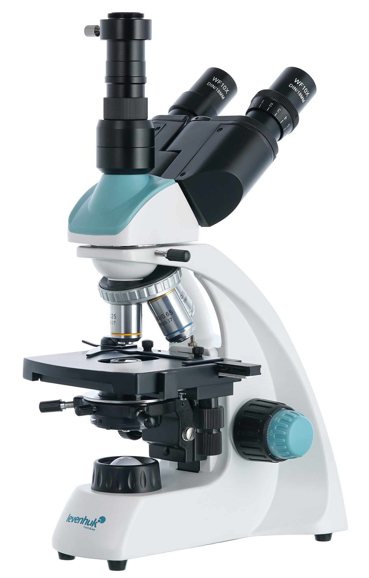 Microscopio digitale trinoculare Levenhuk D400T