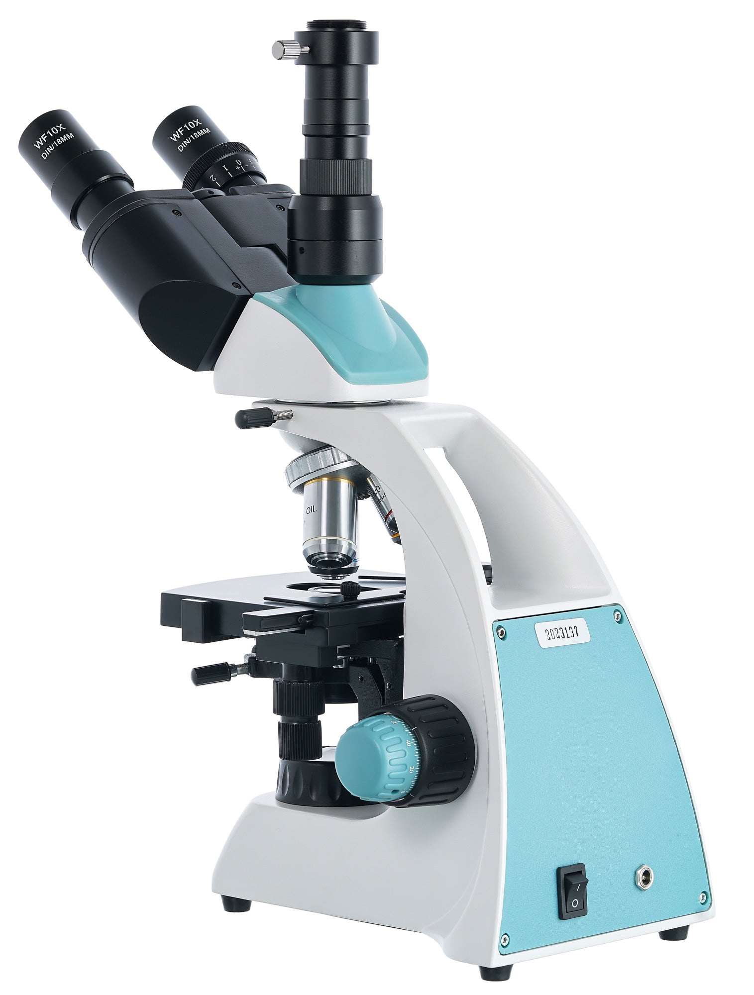 Microscopio digitale trinoculare Levenhuk D400T