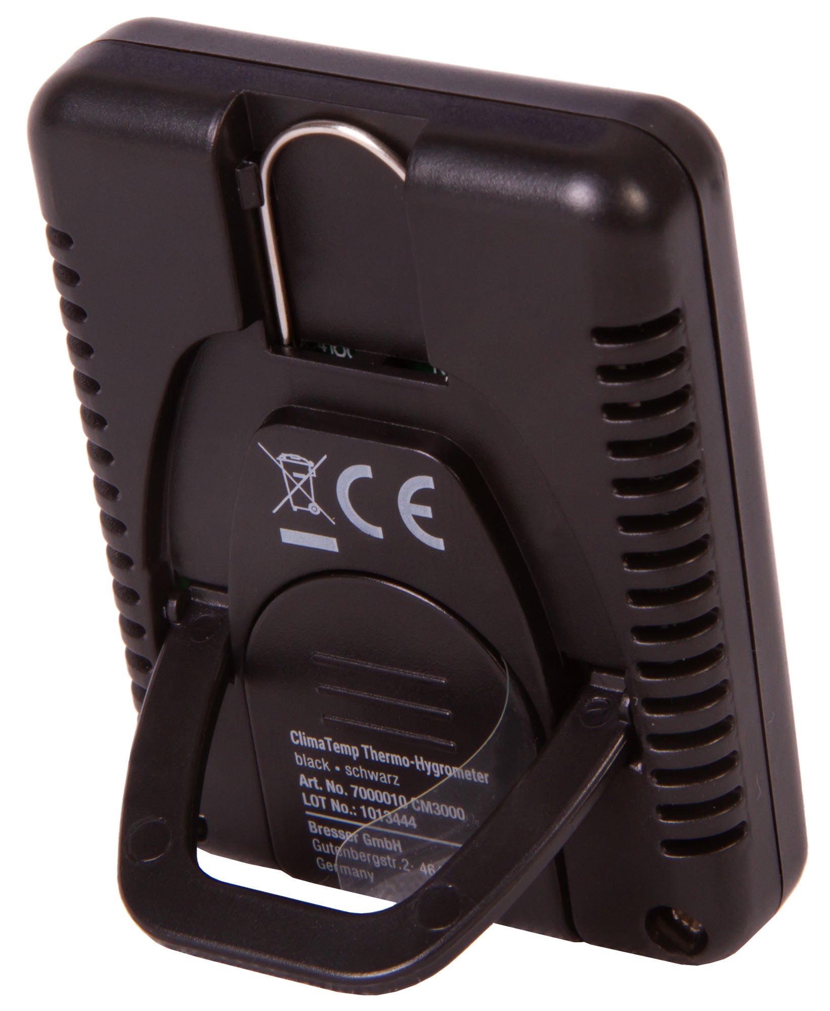 Bresser Set di 3 igrometri Temeo, nero