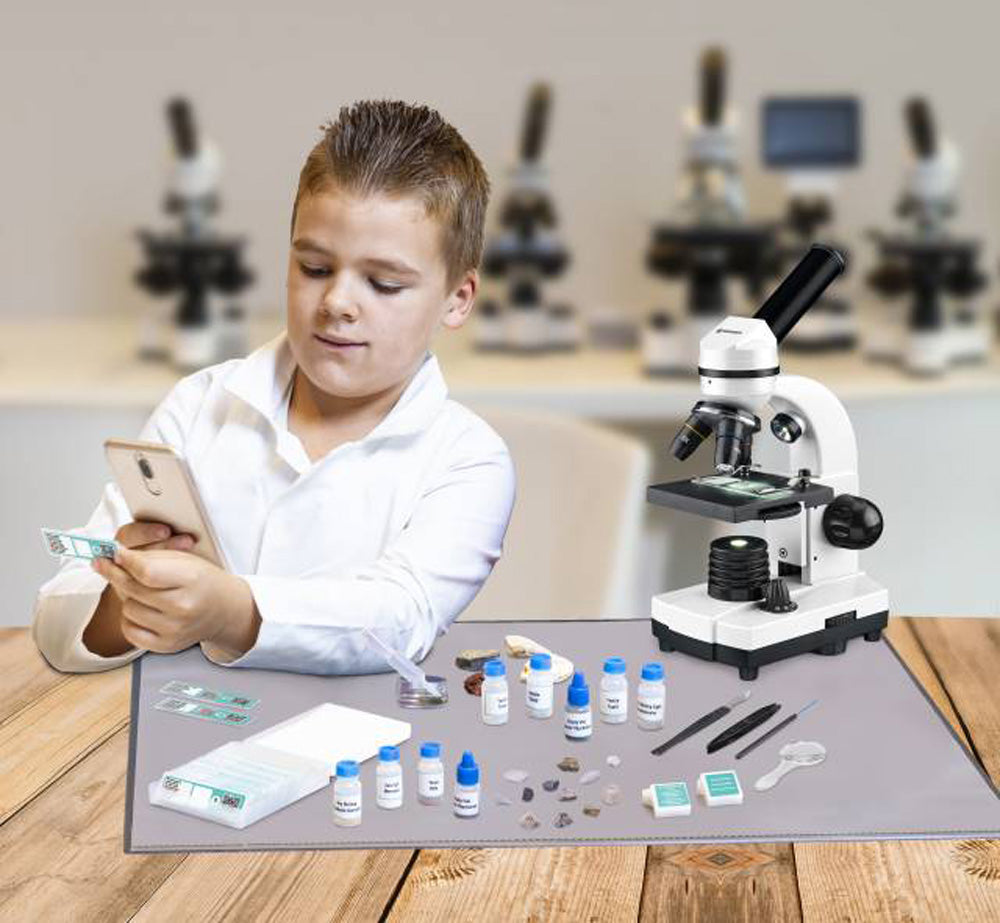 Set per microscopia Bresser Junior