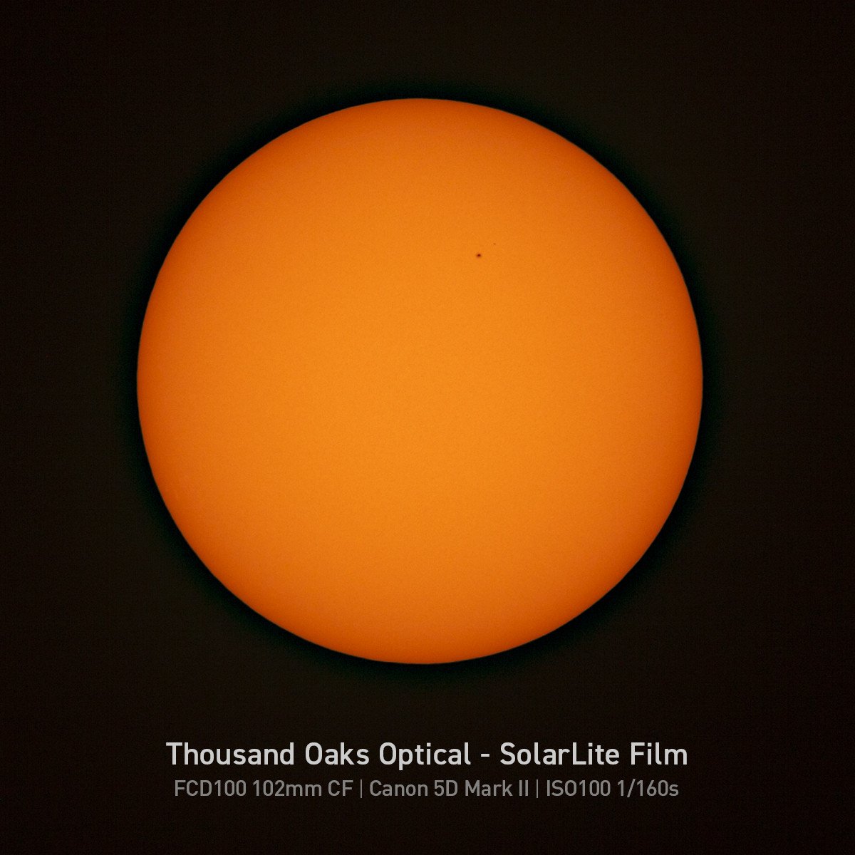 Filtro solare Explore Scientific Sun Catcher per Telescopi con una Apertura di 110–130 mm