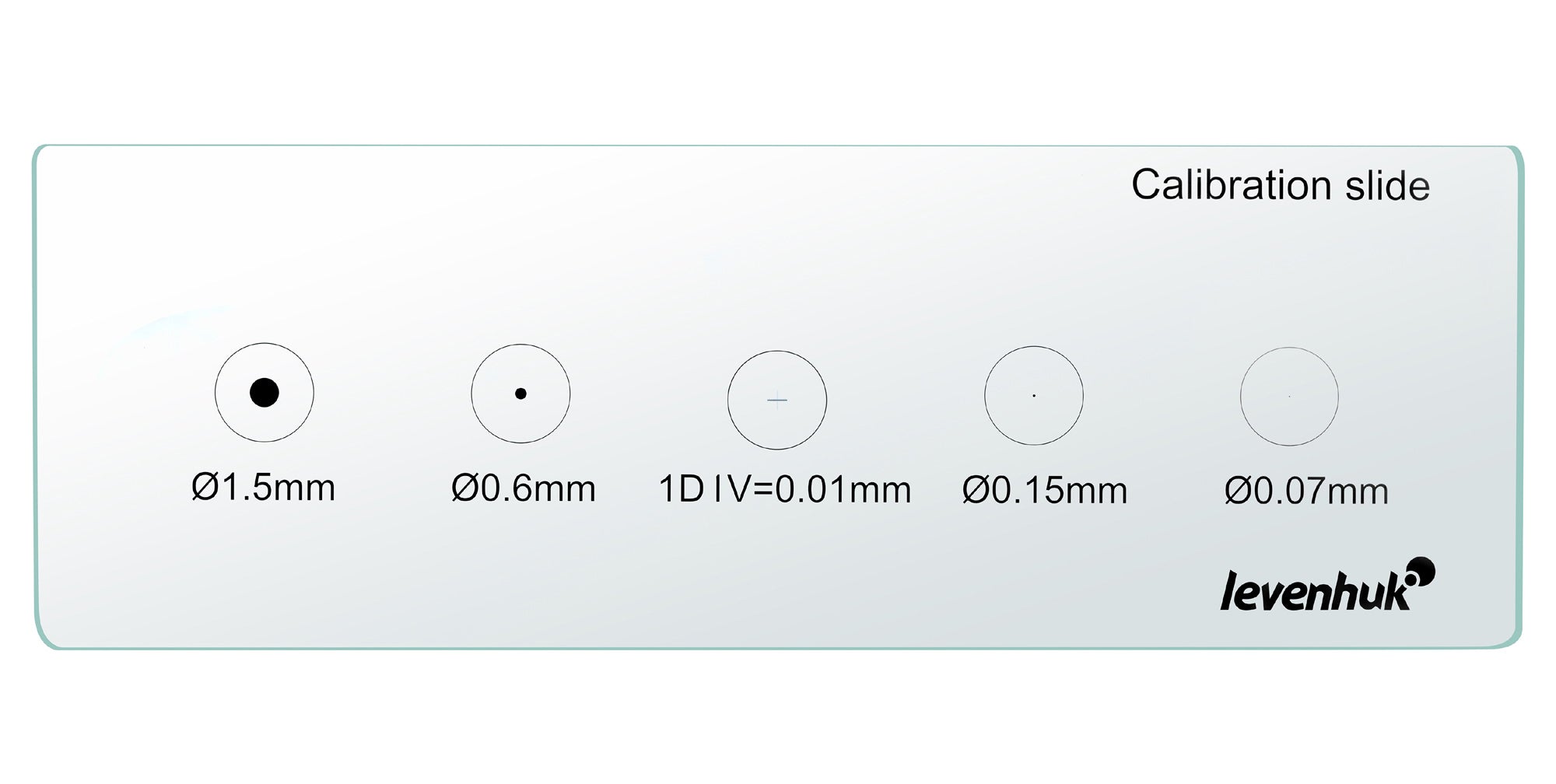 Vetrino di calibrazione Levenhuk MED X/Y
