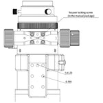 Telescopio Rifrattore Apocromatico Pro 61/360 Tripletto ED