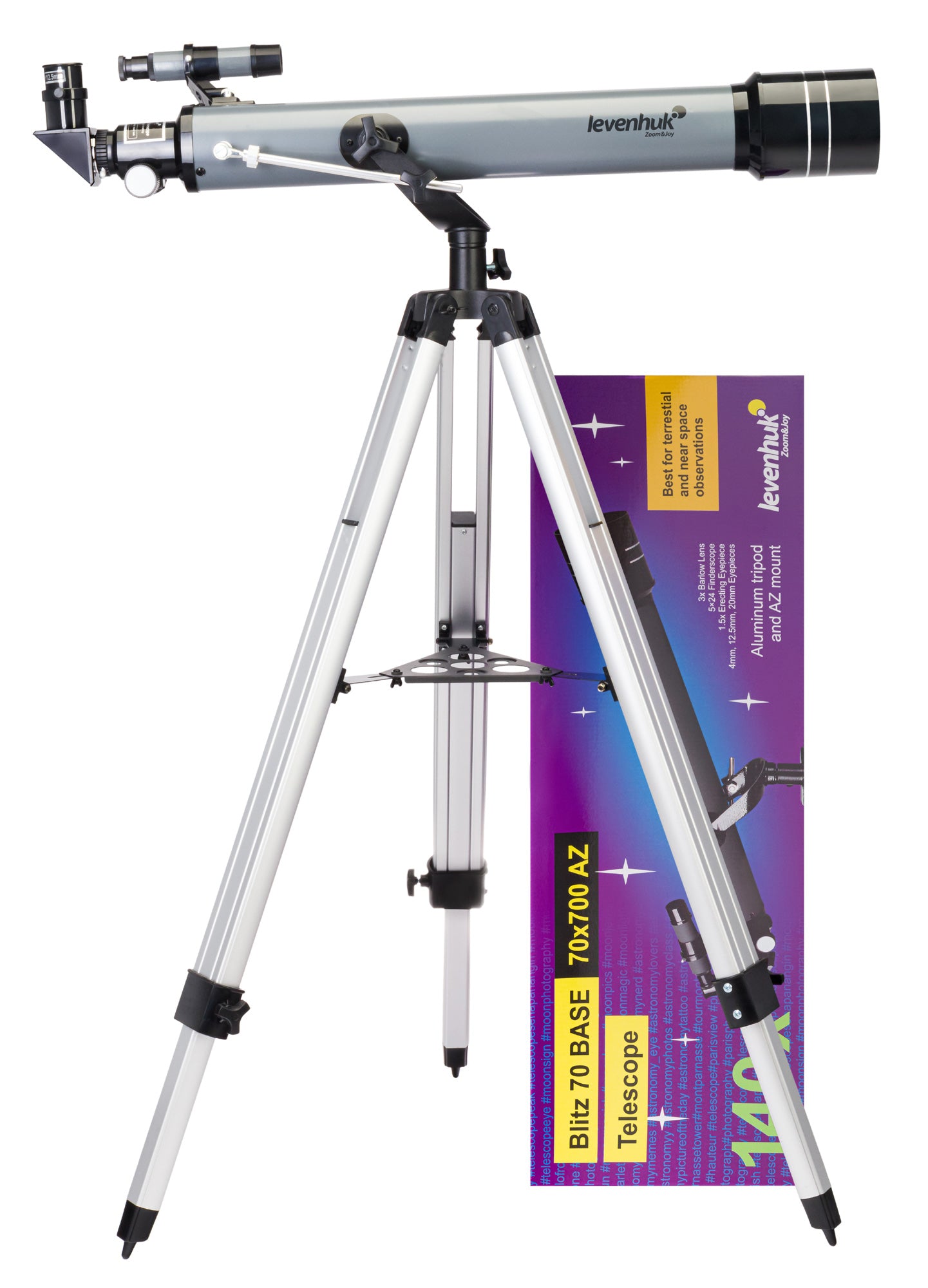 Telescopio Levenhuk Blitz 70 BASE
