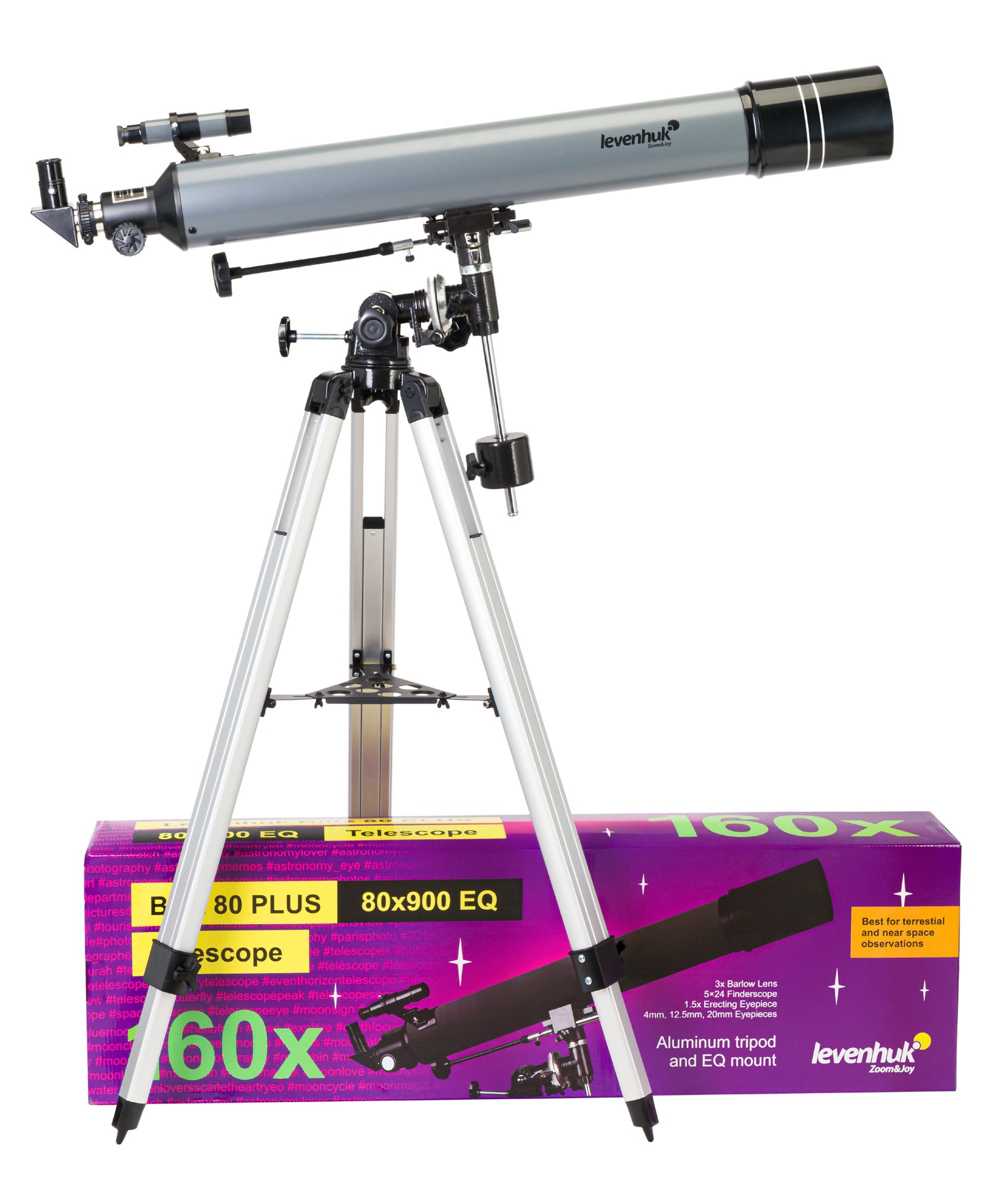 Telescopio Levenhuk Blitz 80 PLUS