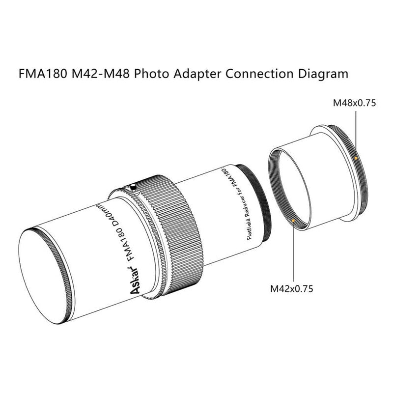 ASKAR PHOTO ADAPTER FOR FMA180 T2/M48