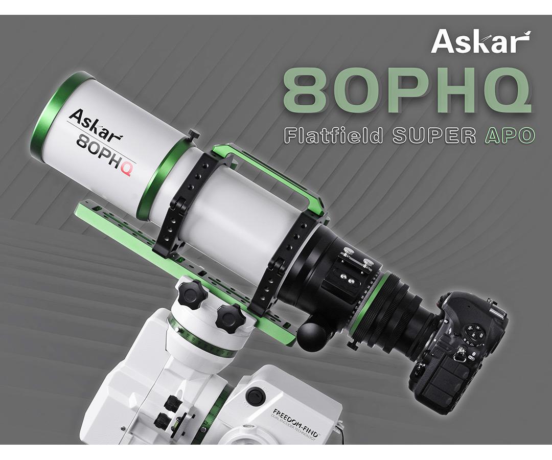 Telescopio Apocromatico Askar 80PHQ 80/600mm