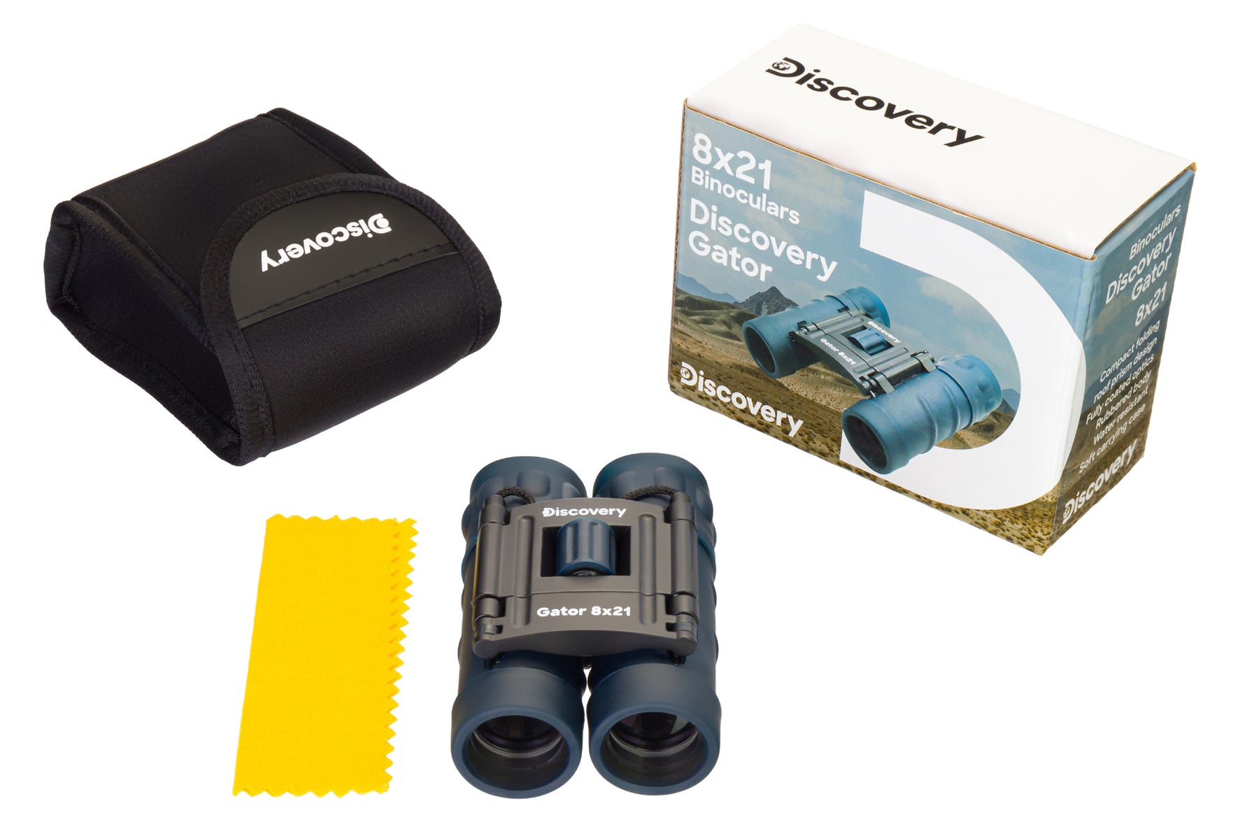 Binocolo Levenhuk Discovery Gator 8x21