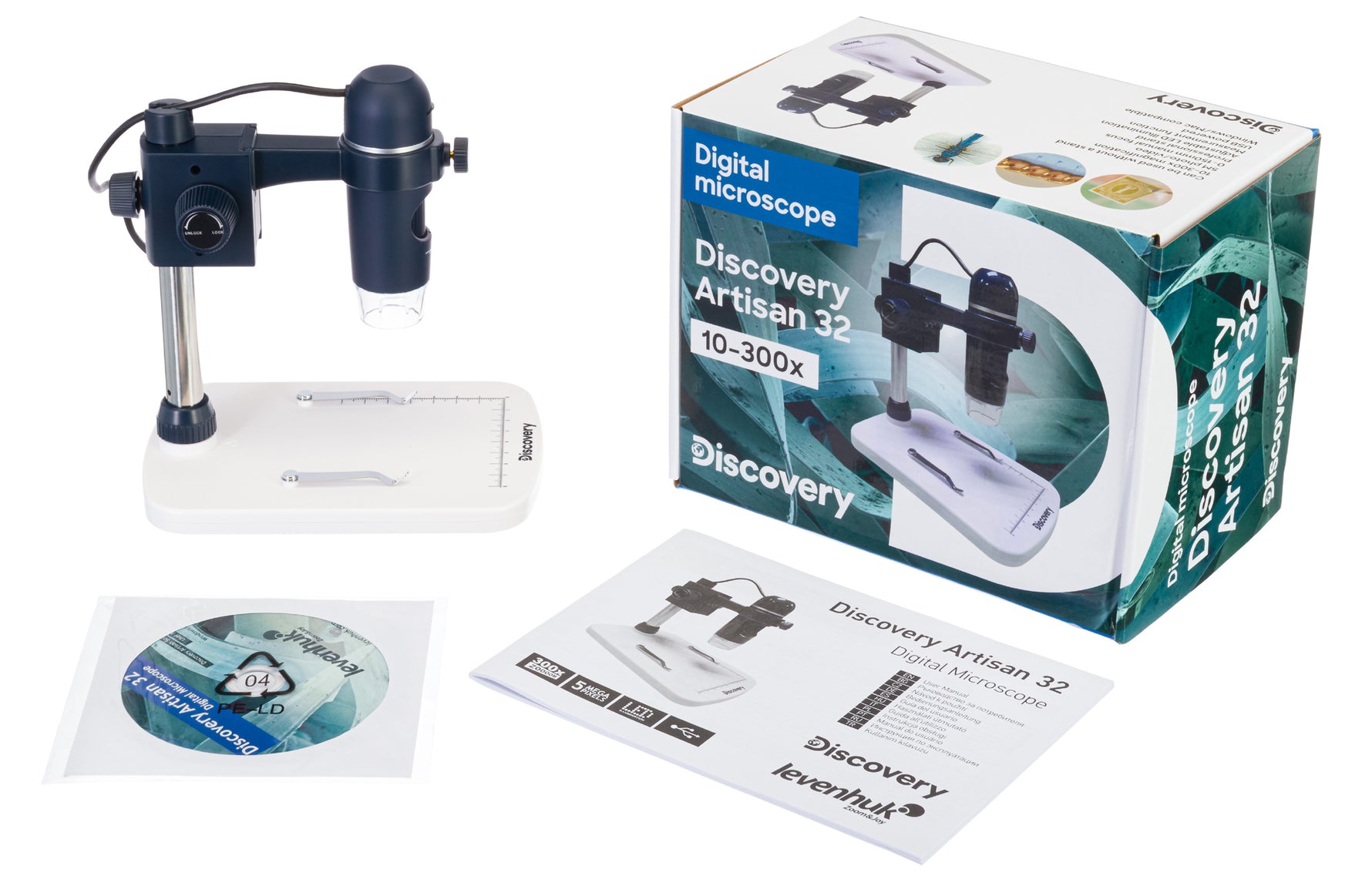 Microscopio digitale Levenhuk Discovery Artisan 32