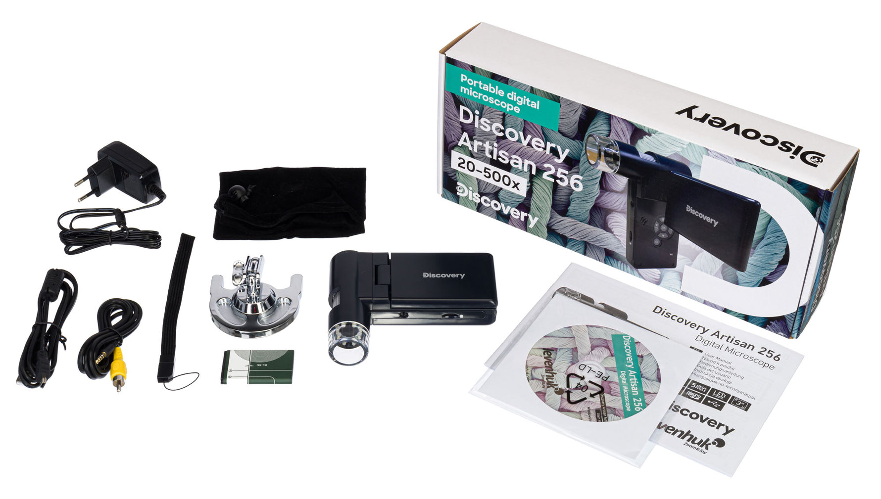 Microscopio digitale Levenhuk Discovery Artisan 256