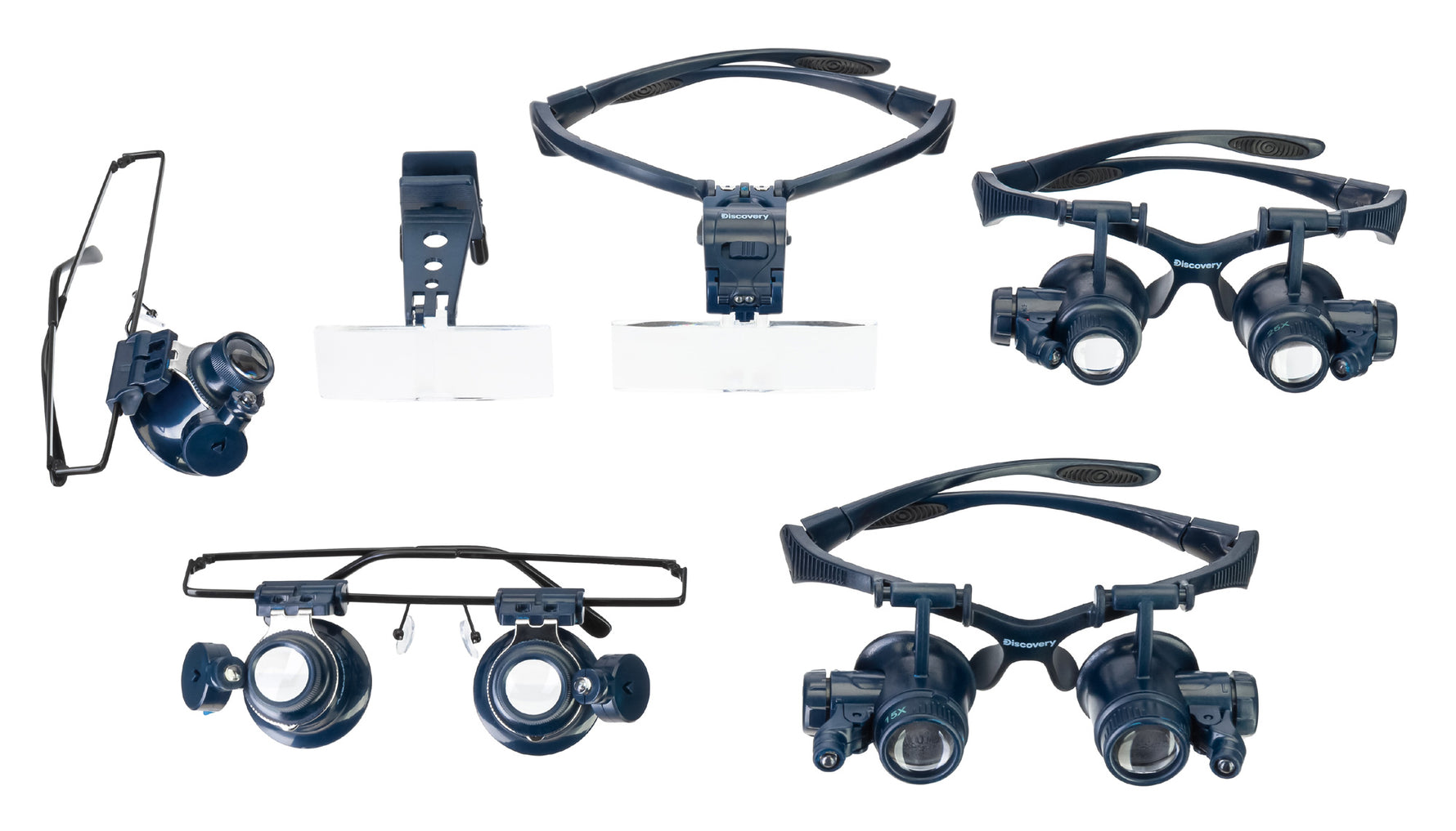 Occhiali d’ingrandimento Levenhuk Discovery Crafts DGL 20