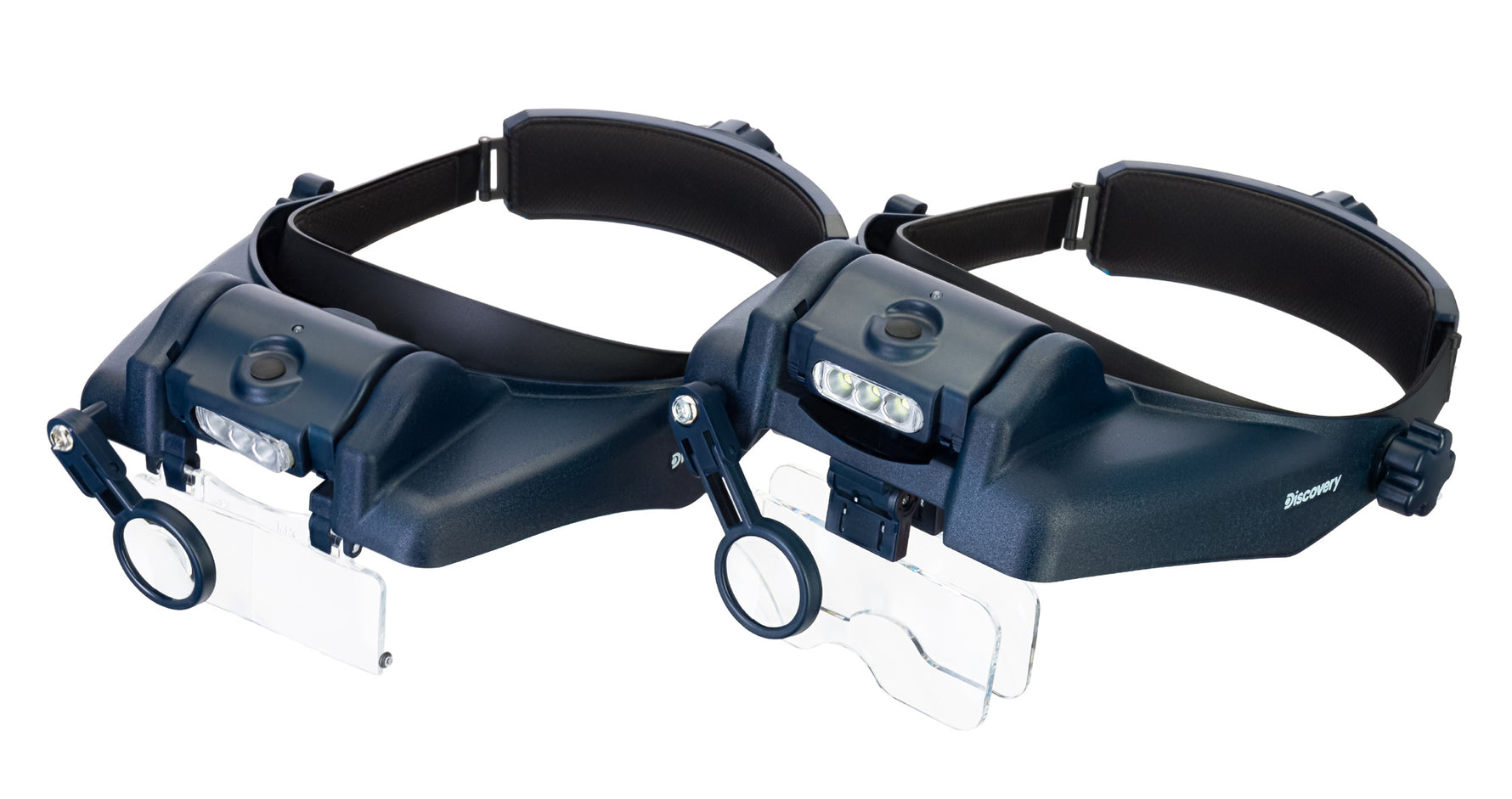 Lente d’ingrandimento frontale ricaricabile Levenhuk Discovery Crafts DHR 20
