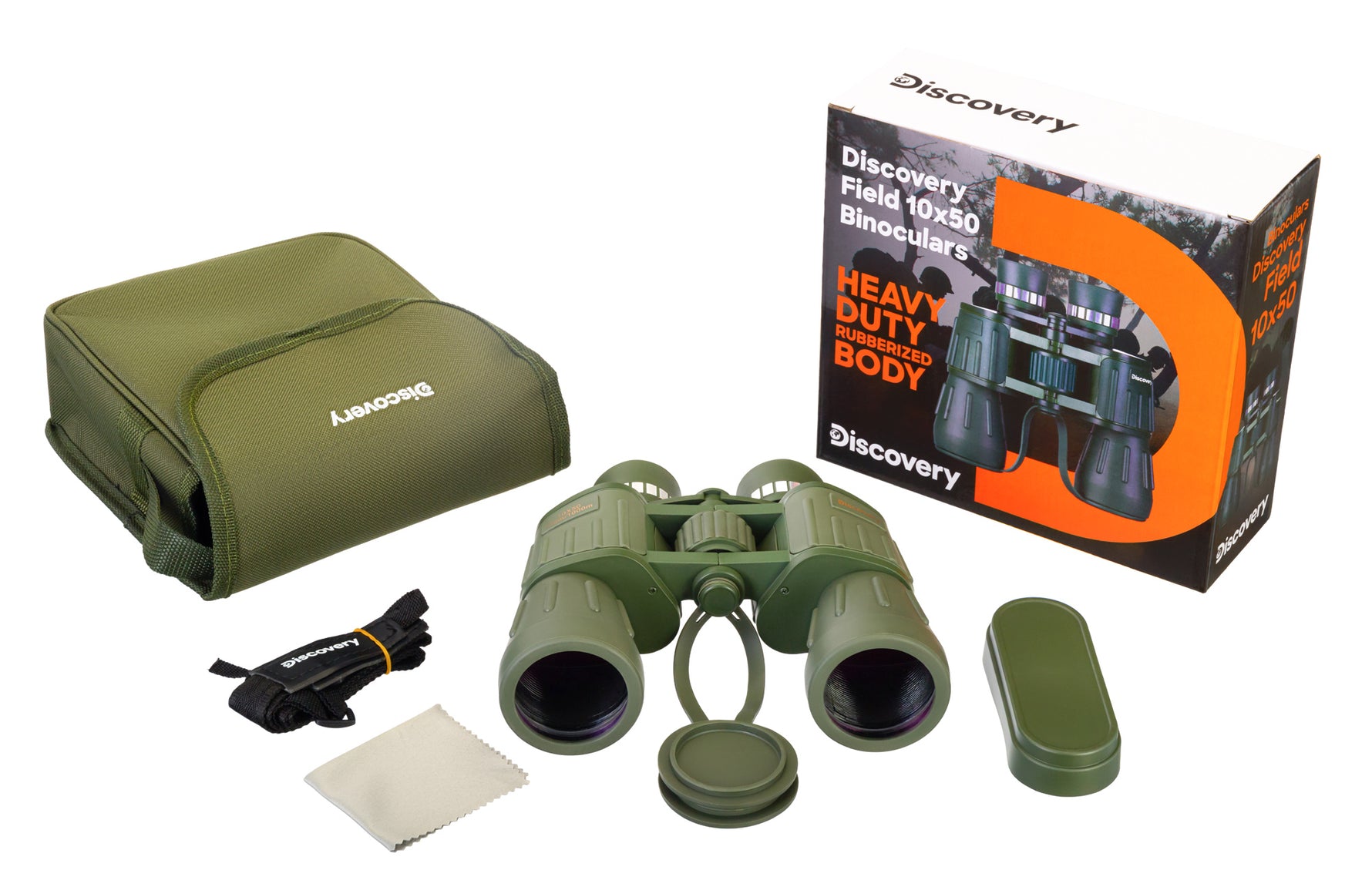 Binocolo Levenhuk Discovery Field 10x50