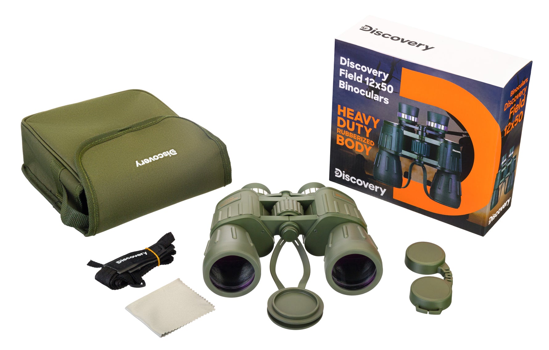 Binocolo Levenhuk Discovery Field 12x50