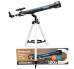 Telescopio Levenhuk Discovery Spark 607 AZ con libro